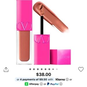 Valentino Puffer Gloss in Warm it Up